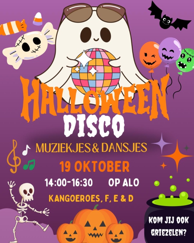 Halloween Disco: Griezelige Muziekjes & Dansjes voor onze Jeugd!