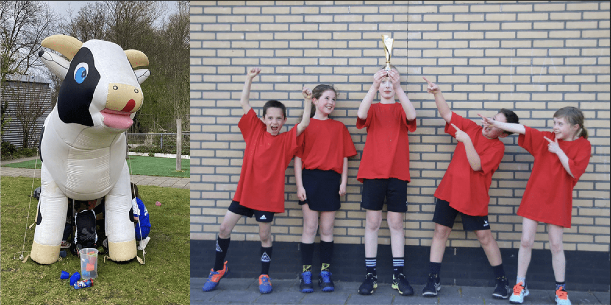 Schoolkorfbal bij ALO
